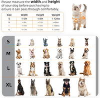 3-Flap Never Rust Extra Large Dog Door for Doors with Sliding Lock - Small / For Wall - image 3