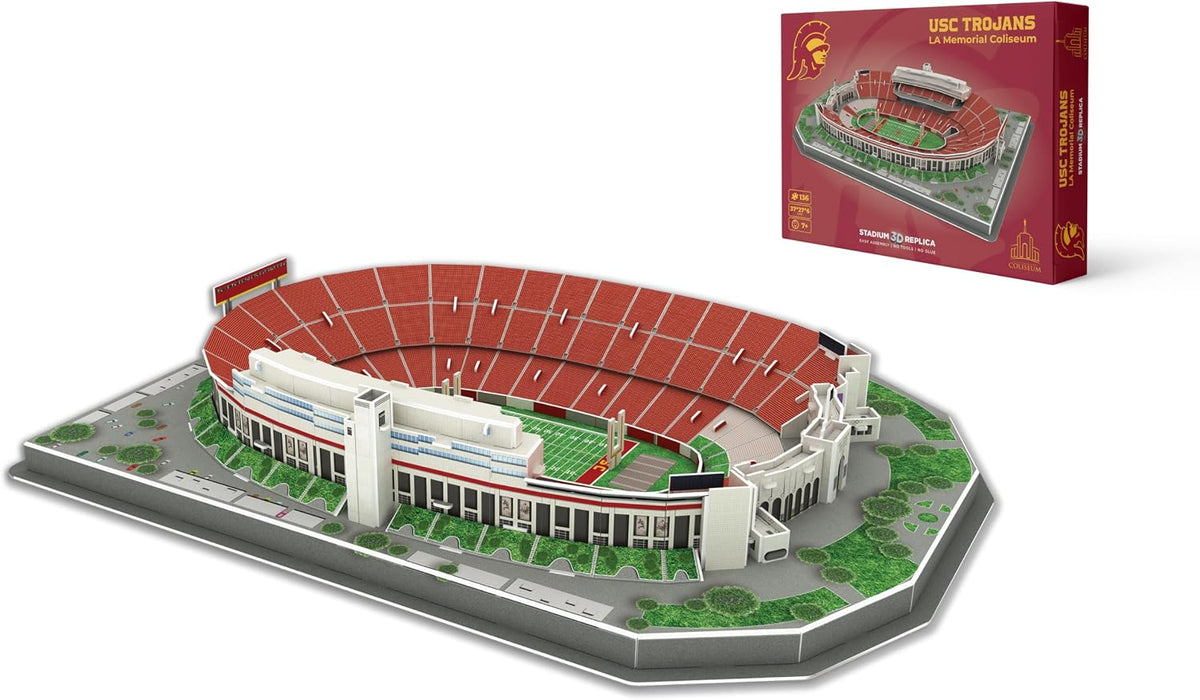 Pro-Lion 3D Jigsaw Puzzle of Michigan Wolverines Stadium 106 Pieces - Home of Usc Football Team