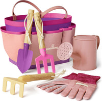 Gardening Set, Tool Kit, for Kids, STEM, Includes Tote Bag - Princess Pink