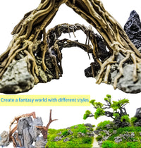 Vmiapxo 8-Pack Natural Driftwood, Sinkable Spider Wood – Essentials for Fish - 4''-6'' - image 4