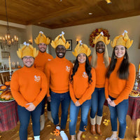 Yosager plush roasted turkey hat 3 pack, Thanksgiving costume hats for adults - view 2