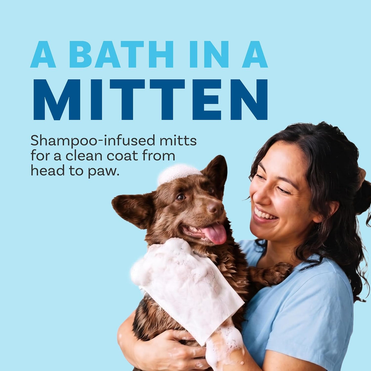 ScrubbyPet No Rinse Pet Wipes, Use Pet Bathing - 5 Count - image 2