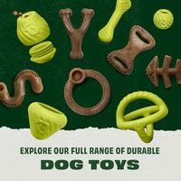 Benebone Natural Rubber Tug Interactive Dog Toy – Essentials for Dogs - Bone / Large - image 3