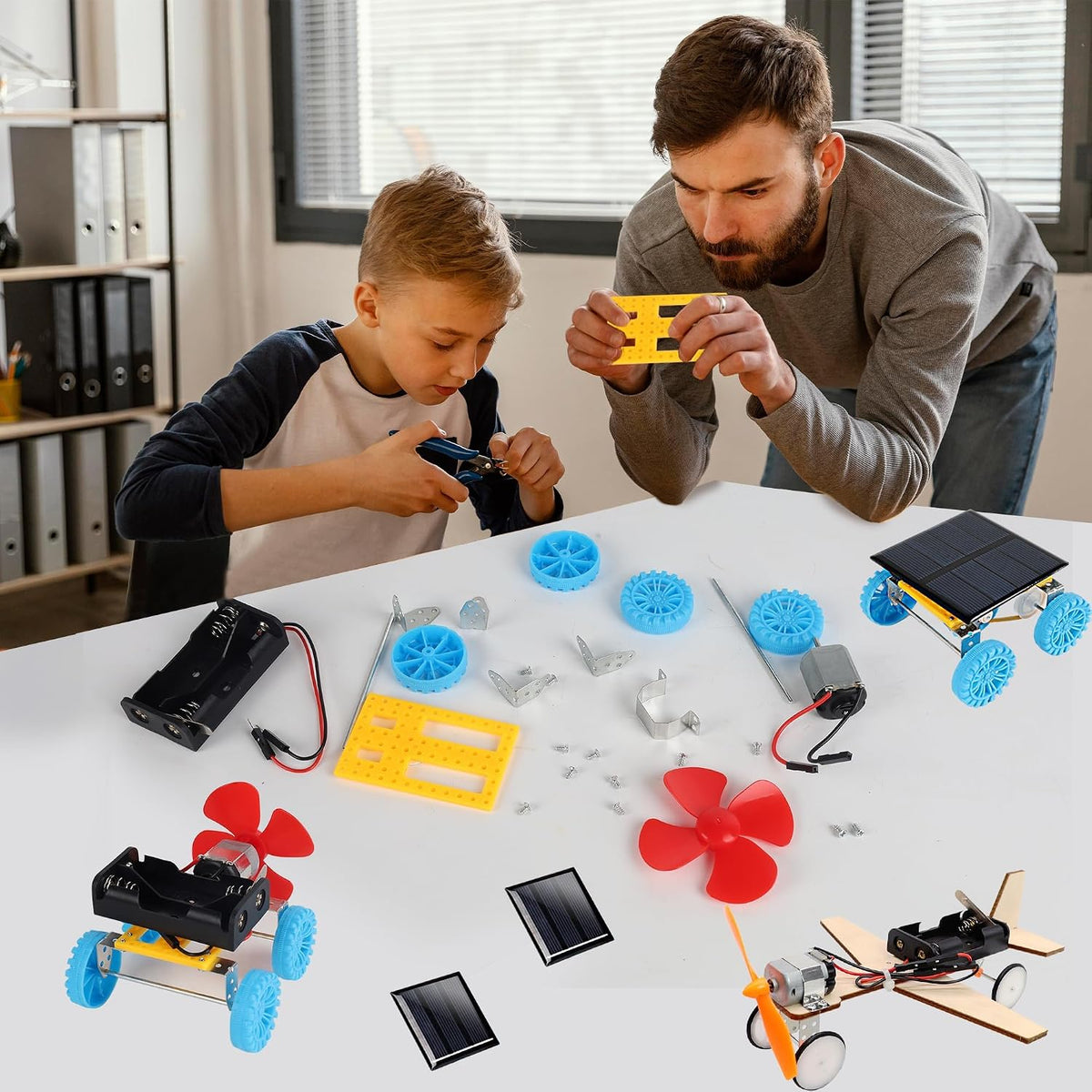 Solar Power STEM Kits for Kids Science Experiment Building Crafts - image 4