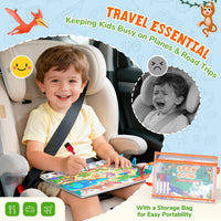 JoyCat seek and find activity book with dry erase markers, cloth and storage bag - view 17