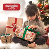 LINAYE 24 Sheets Happy Birthday Stickers, 730 Counts - Winter 24 Sheets - image 2