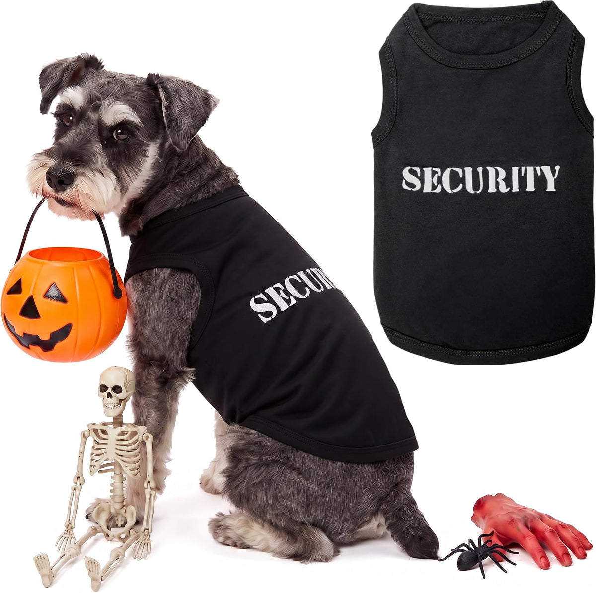 Parisian Pet Dog Halloween Costume - Security / 2X-Large