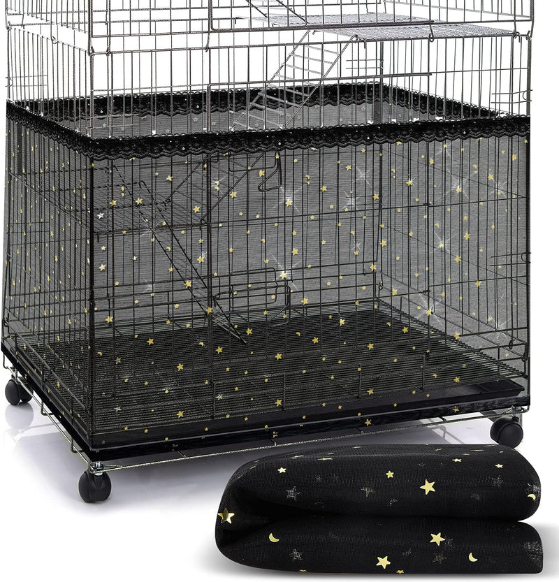 Shappy Large Bird Cage Cover, Birdcage Nylon Mesh Net Cover, XL – Essentials for Birds