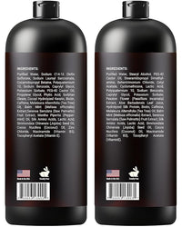 Biotin Shampoo and Conditioner Set with Keratin - Sulfate-Free Advanced Anti-Thinning, Hair Growth Shampoo and Conditioner Combo Repair Formula - with DHT Blockers, for Men & Women - 16 fl oz each