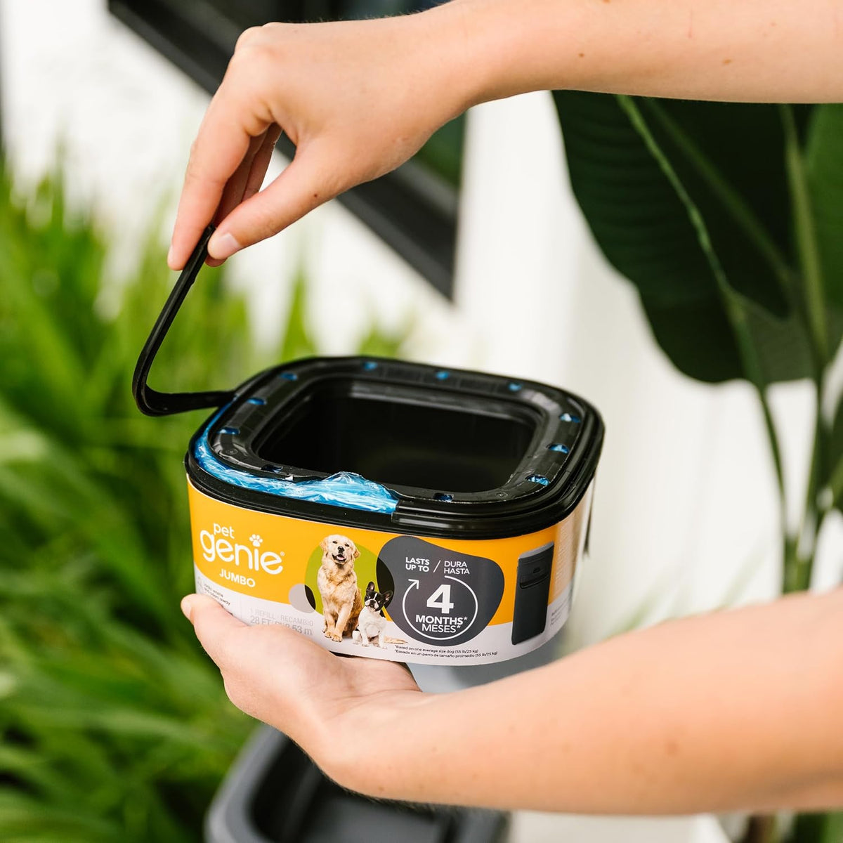 Pet Genie Refill Bags, Jumbo 2-Pack, 56 Total ft - 1 Count (Pack of 2) - image 2