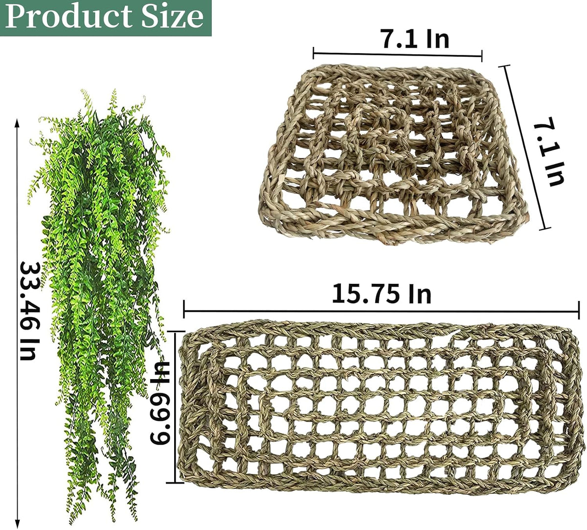 Reptile Hammock, Large Lizard Lounger - 【▇+▄+Green】 - image 4