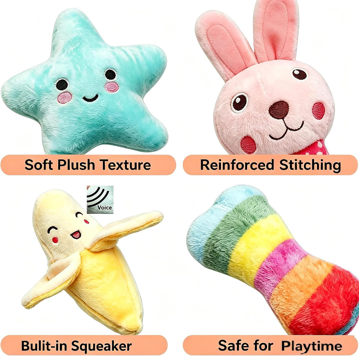 Squeaky Dog Toys for Small Medium Dogs - image 3