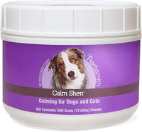 Herbsmith Calm Shen – Herbal Blend for Dogs & Cats – Natural Anxiety Remedy for Dogs & Cats – Feline and Canine Calming Supplement – 500g Powder