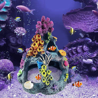 PINVNBY Coral Aquarium Decorations Small Fish Tank Decorations - Large - image 2