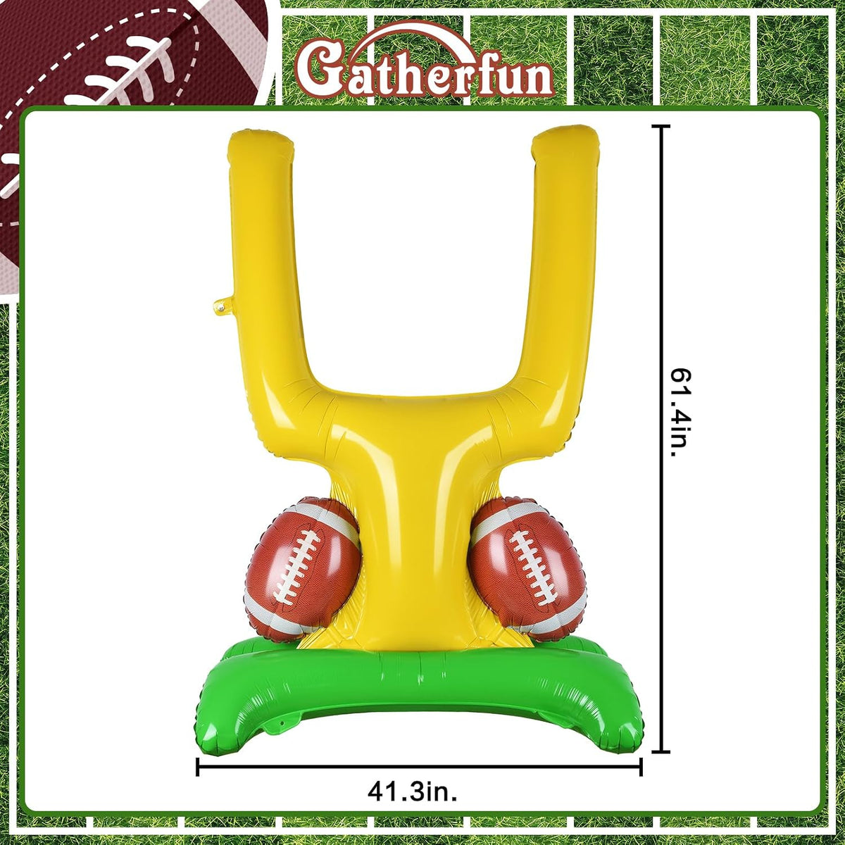 Football Party Supplies Kit - 1 pack - image 2