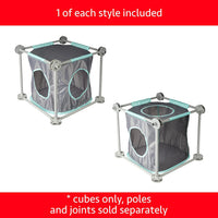 Kitty City Outdoor Catio Furniture & Play Kits for Cats - Polyester Cube House - image 2