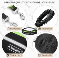 Hands-Free Dog Leash with Pouch - Green - image 2