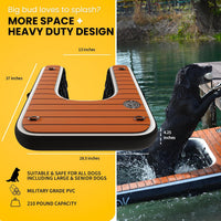 DOK Dog-DOK Inflatable Dock Platform: Safe & Easy Water Access - Mini (30 lbs) / Dog-DOK - image 4