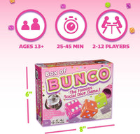 Continuum Games Retro Bunco game kit with colored dice, dice cups, silver bell and score pad - view 7