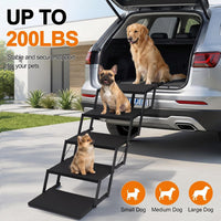 Dog Steps for Car, Truck, SUV - 5 Steps - image 4