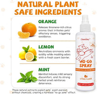 Dog Potty Spray Set, No-Go Spray & Potty Training Spray, Puppy Essentials, Stops Urination & Marking, Indoor and Outdoor Use (8 fl oz) Large Capacity, More Suitable for Multi-Dog Households