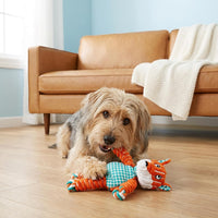 KONG Floppy Knots Rope and Plush Dog Toy - Fox / Medium/Large - image 2