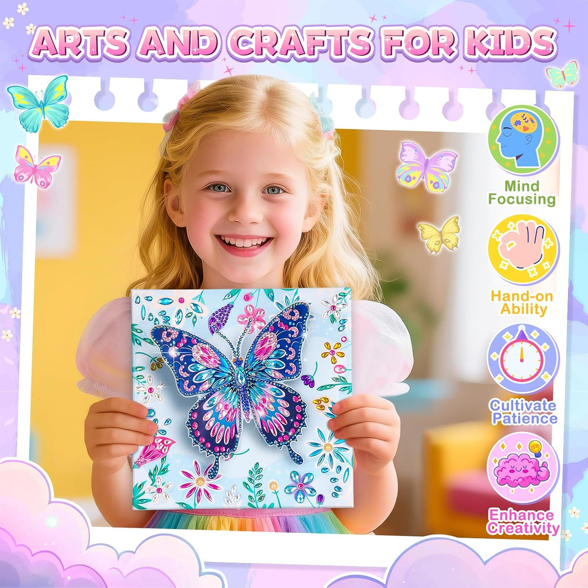 Crafts for Kids Age 8-12, Girls Birthday Gifts - Blue - image 3