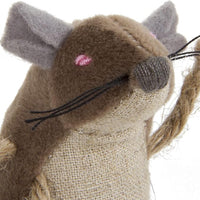Petlinks (2 Count) Lil' Critters Mice Catnip Cat Toys - Brown, 2 Count