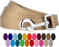 Country Brook Petz, Everyday Nylon Dog Leash - Copper Gold / 6 Foot X 1 Inch Wide (Pack of 1) - image 3