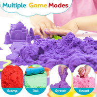 FURWEY Play Sand, Kids Shaping Sculpting - 26.6LBS - image 4