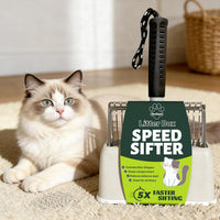 [2026 Version] 304 Stainless Steel Cat Litter Scooper with Holder - image 2