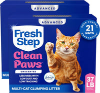 Fresh Step Advanced Clean Paws Multi Cat Clumping Cat Litter