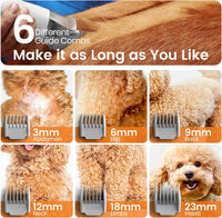 oneisall Dog Grooming Vacuum - Purple - image 3