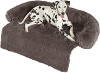 Codi Dog Couch Bed, Sofa Cover Mat - 41.0"L x 37.0"W x 6.0"Th / Ash Brown