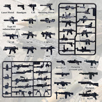 Himirich U.S. WW2 military weapons pack for mini figures in black ABS plastic - view 15