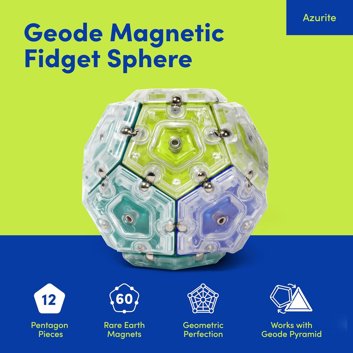 Speks Geode Magnetic Sphere - Cool - image 2