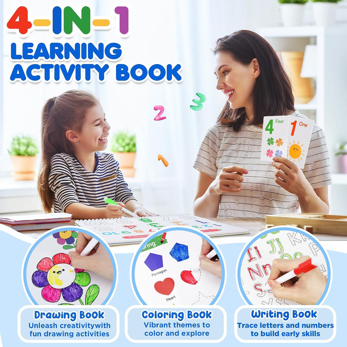 URMYWO Busy Book, 36 Preschool Learning Activities - image 4
