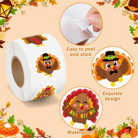 BeYumi Halloween Neon Christian Sticker - Cute Turkey - image 3
