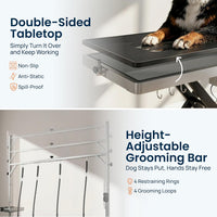 Professional Electric Dog Grooming Table, Heavy Duty - BLACK / 60" - image 3