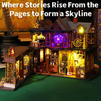 OZJAY Warm Christmas Lodge miniature house kit for adults with LED lights - view 40