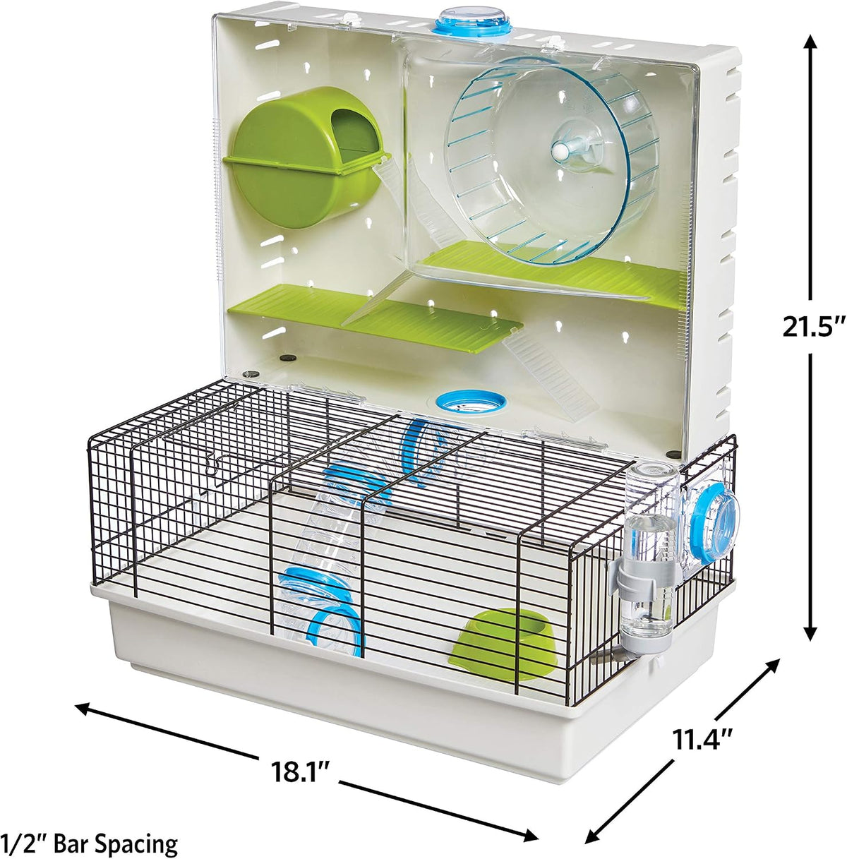 MidWest Homes for Pets Hamster Cage, Awesome Arcade Hamster Home - image 2