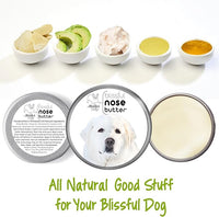 The Blissful Dog Great Pyrenees Nose Butter, Versatile Dog Nose Balm for Dry Nose, Handcrafted Nose Moisturizer, Easy-to-Apply Dog Essentials, Unscented, 2 oz.