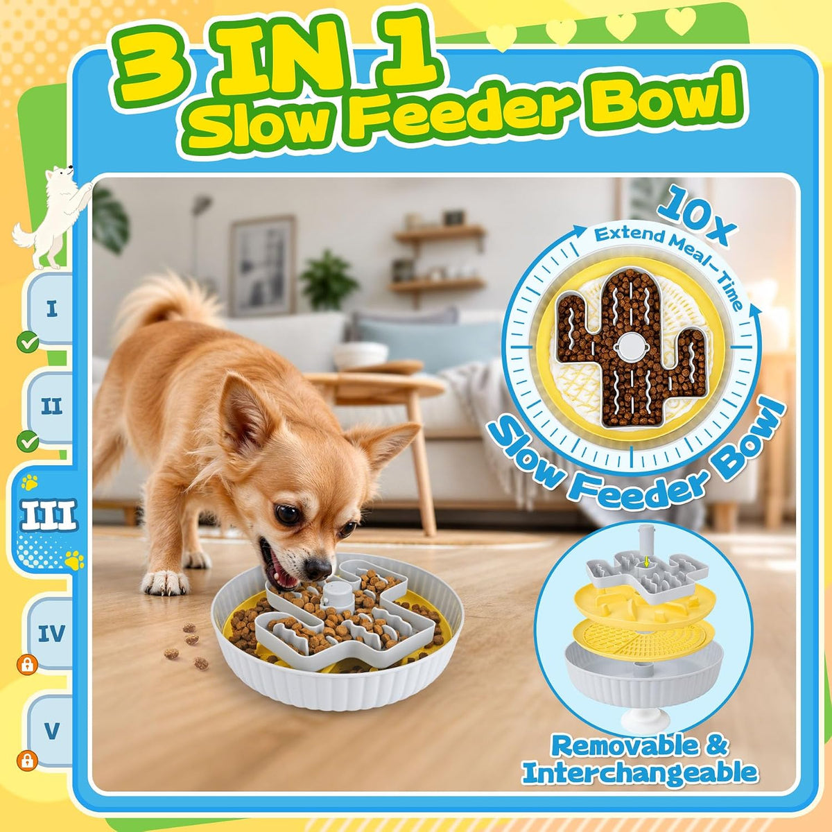 Forfon 9 Pack Dog Enrichment Toy Set with Puzzle Toy & Lick Mats – Essentials for Dogs - Expert Dog Puzzle Toys - image 4