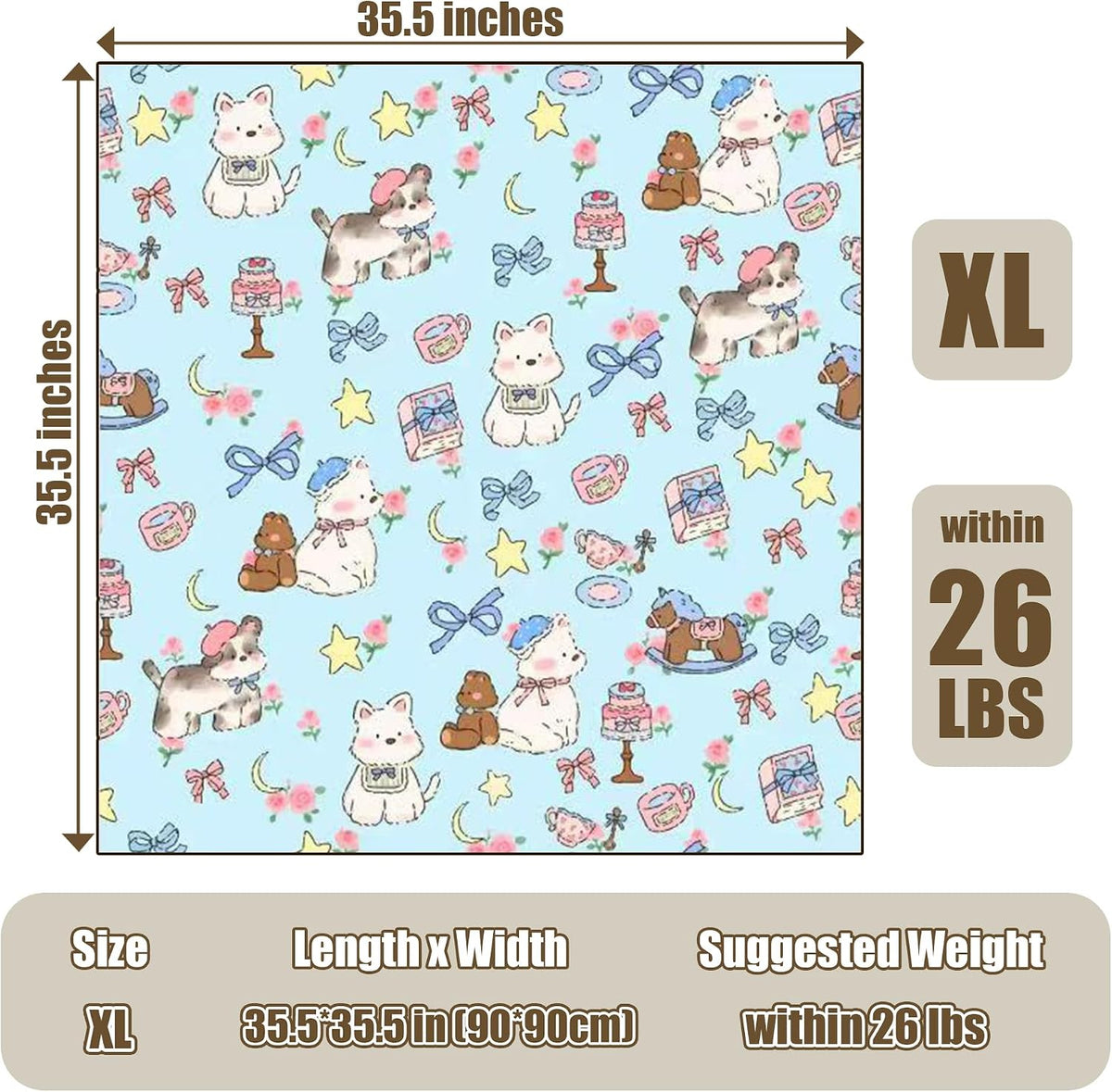 27.6" Cat Grooming Wrap Cat Wrap for Cutting Nails L – Essentials for Cats - XL-35.5inch (within 26lbs) / #B1 - image 3