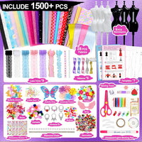 Sunrad 1500+ PCS Fashion Designer Kits for Girls with 6 Mannequins - image 2