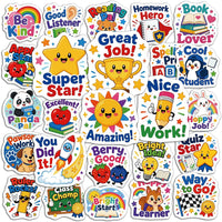JCFIRE Halloween Stickers for Kids - Reward Stickers 100 Pcs
