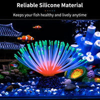 Uniclife Aquarium Imitative Rainbow Sea Urchin Ball Artificial - Green Sea Urchin - image 3