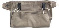 Roo Gardening Apron with Pockets & Harvesting, Picking Pouch - Adjustable, Water-resistant, Washable Canvas Cotton