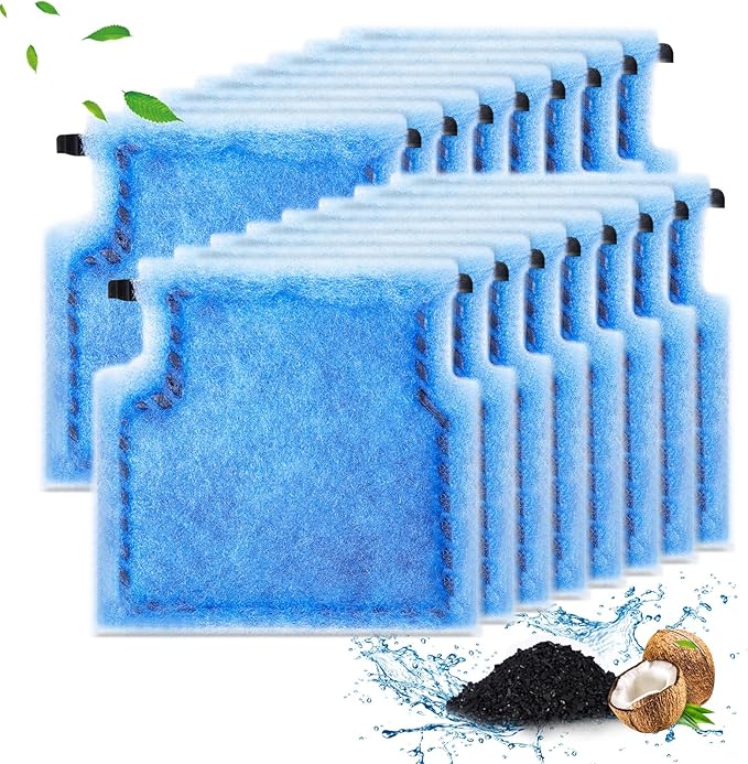 8/16/32 Pack Rite-Size A Filter Cartridges Compatible with MarineLand Penguin Power Filters 75 & 100 - Rite-Size A Replacement Filter Cartridges Compatible with MarineLand Penguin Power Filter