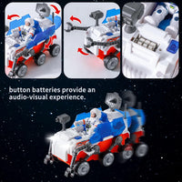Wbzle space capsule rocket toy with lights, sound and astronaut figure - view 5